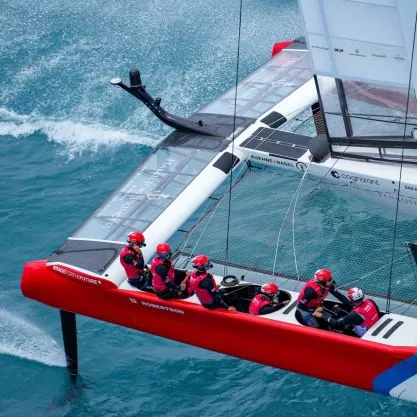 Canada SailGP Team в гонке Bermuda Sail Grand Prix