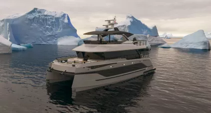Верфь Bering Yachts начала строить экспедиционные катамараны 