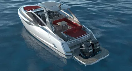 Fairline F-Line 33 на Неве