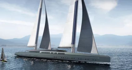 WING 100 — проект суперпарусника от Royal Huisman