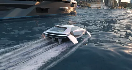Водомерка на подвеске