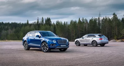 В тайгу на Bentayga