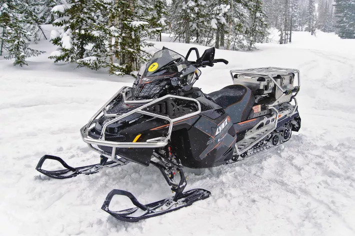 Lynx Commander 800R E-Tec 
в максимальной комплектации  Traveler Touratech ECS 2.1.

 - фото
