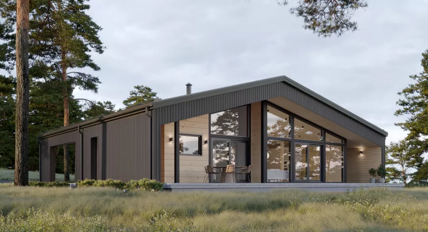 Модель коттеджа halla из новой коллекции Honka
 - фото
