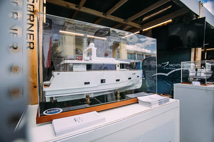 Стенд верфи Popilov Yachts (Крым) - фото
