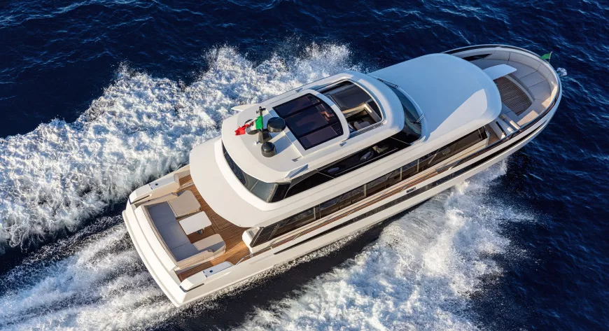 Cetera 60 — яркий пример нешаблонного подхода к проектированию 18-метровой флайбриджной яхты  - фото