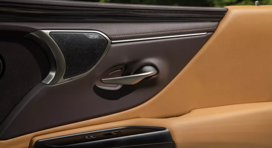 Впервые на Lexus 
ES — аудиосистема 
Mark Levinson 
PurePlay 
c 17 динамиками 
и EMV-монитором 
12,3