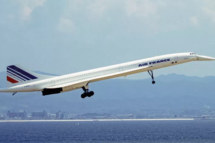 Во флоте авиакомпаний Air France и British Airways было 14 из 20 построенных самолетов Concorde, по семь у каждой - фото