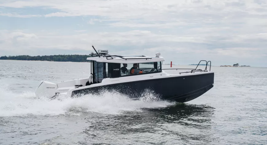 Высокие ходовые качества моделей XO BOATS как на спокойной воде, так и на волнении — одно из главных преимуществ этого бренда - фото