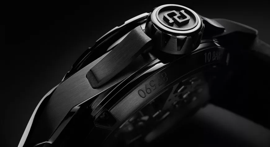 Каждая деталь часов Roger Dubuis Excalibur Monotourbillon отвечает высоким требованиям Женевского клейма - фото