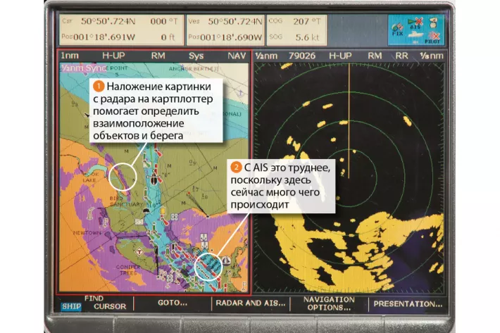 D2 В комбинации с картплоттером AIS и радар способны оказать бесценную помощь при навигации - фото