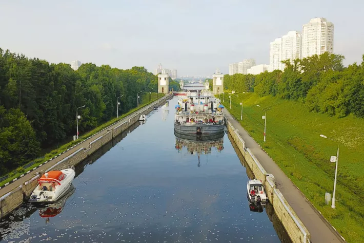 Канал им. Москвы. Шлюз № 7 — ворота в «кругосветку» - фото