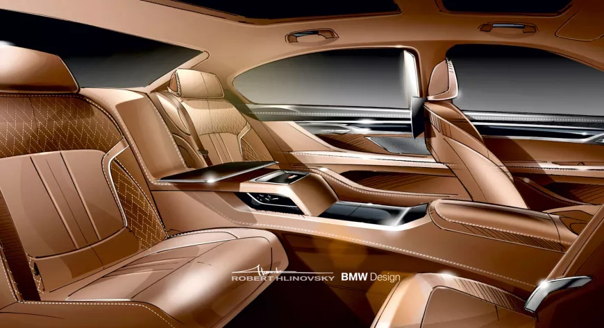 Задняя
мультимедийная
система Experience
имеет съемный
сенсорный планшет
BMW (7˝) - фото