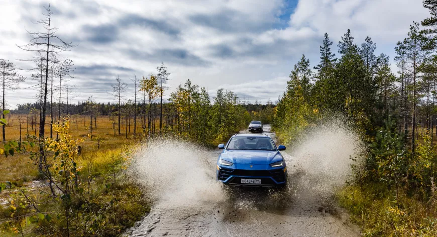 На этом супер-SUV 
предусмотрены три 
режима 
внедорожного 
вождения - фото