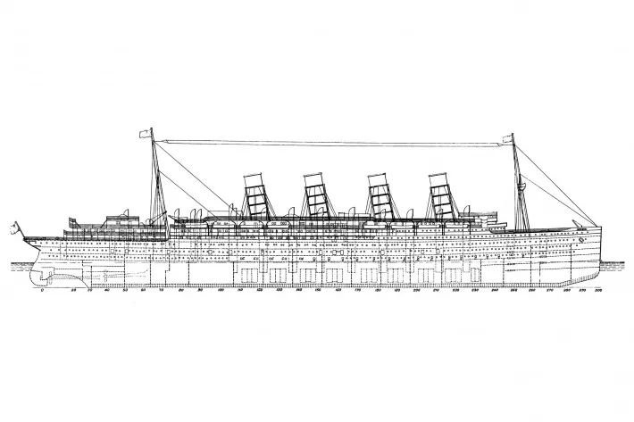 В период с 1906-го по 1910-й Mauretania оставалась самым крупным судном в мире - фото