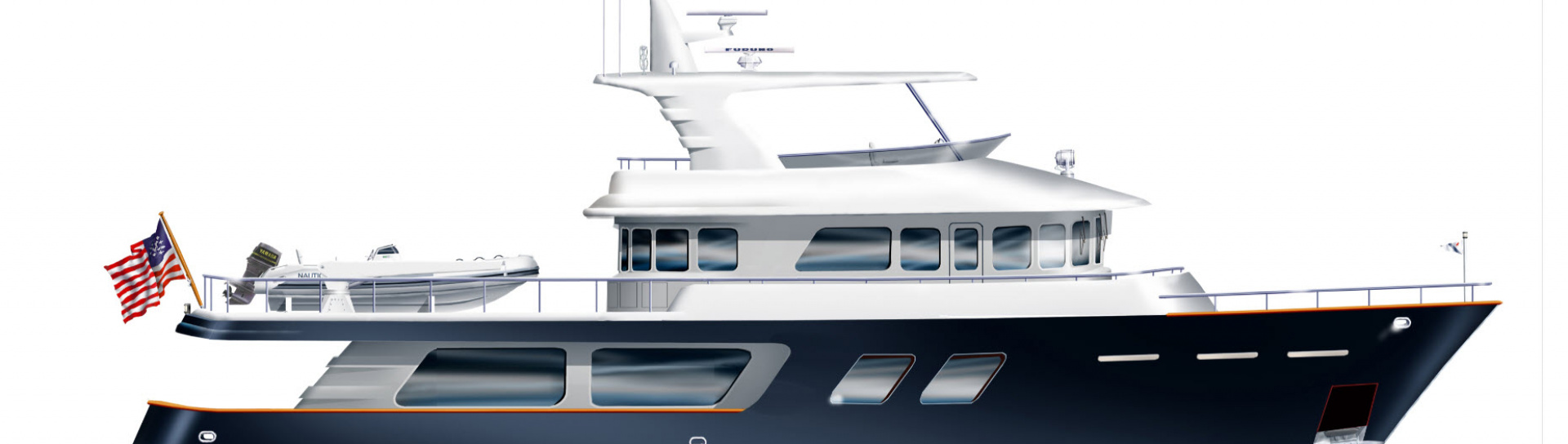 Моторная яхта Northern Marine 85 Tri-Deck - фото