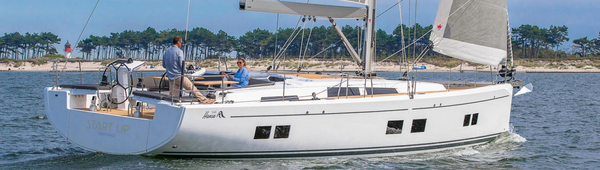 Парусная яхта Hanse 548 - фото