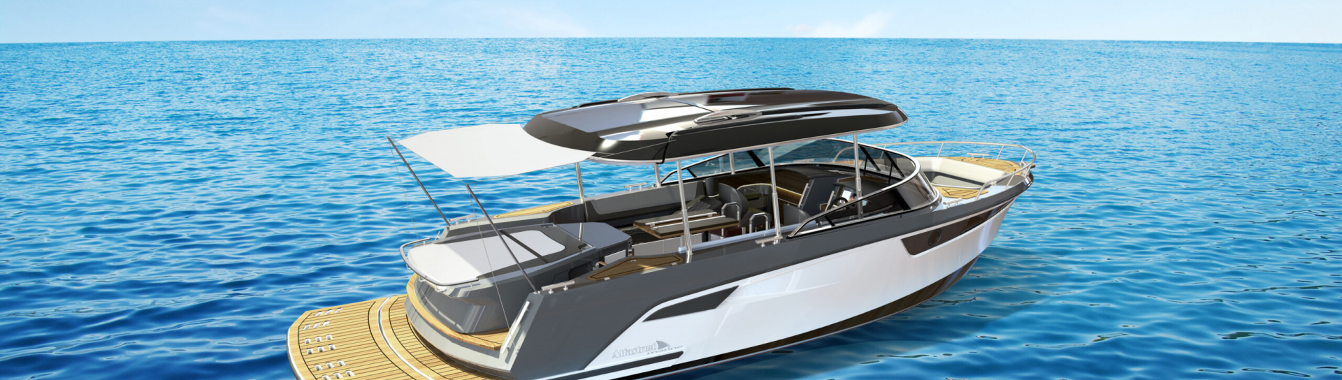 Катер Alfastreet Marine 28 Open Motor - фото