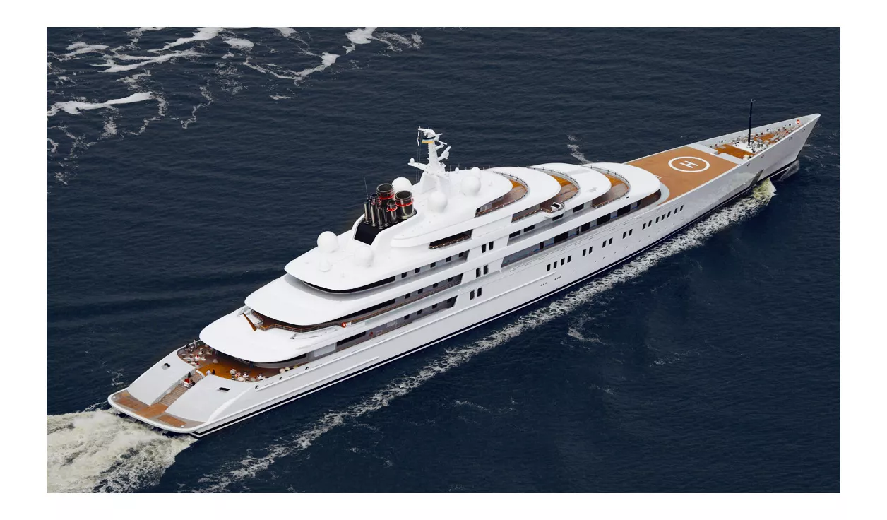 Моторная яхта Lurssen Azzam - фото 2