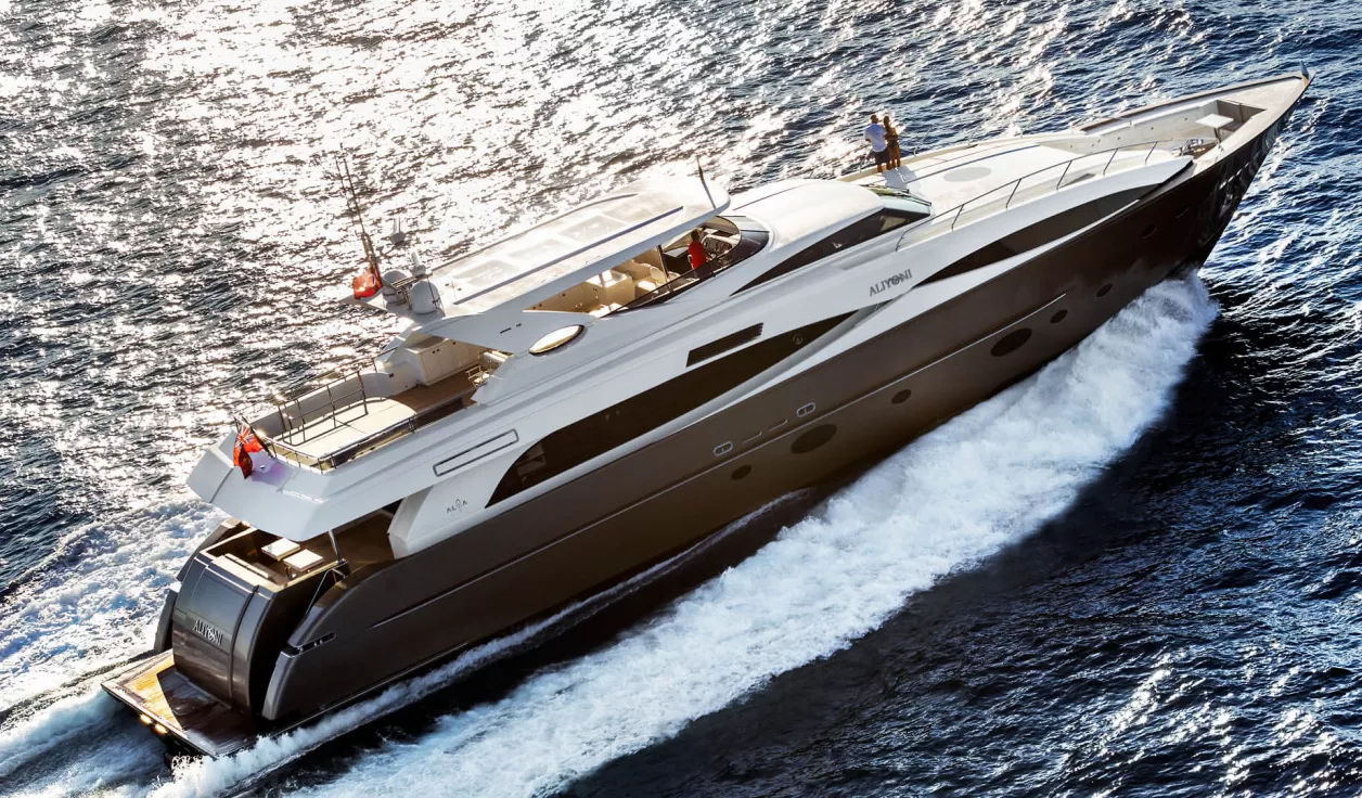 Моторная яхта Alia Yachts W 118 - фото 2