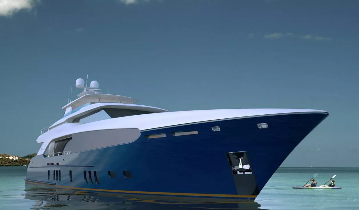 Моторная яхта Burger 115 Raised Pilothouse - фото 1