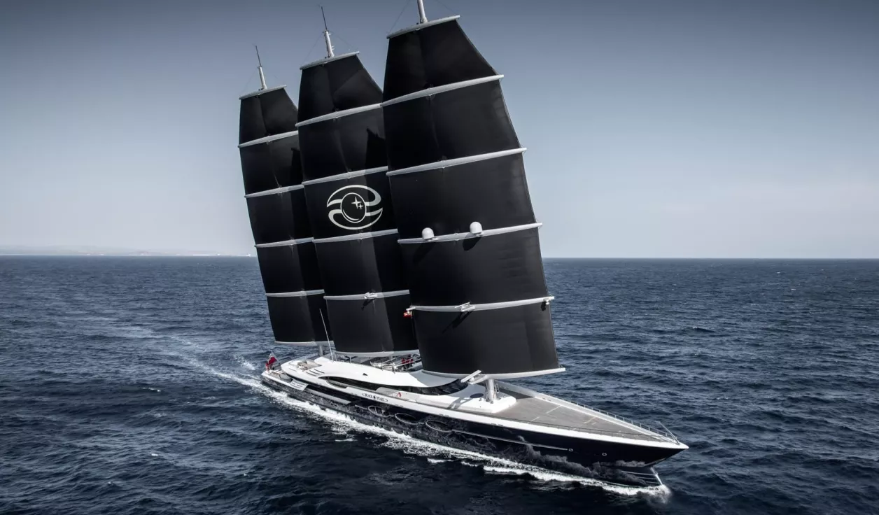 Парусная яхта Oceanco Black Pearl - фото 1
