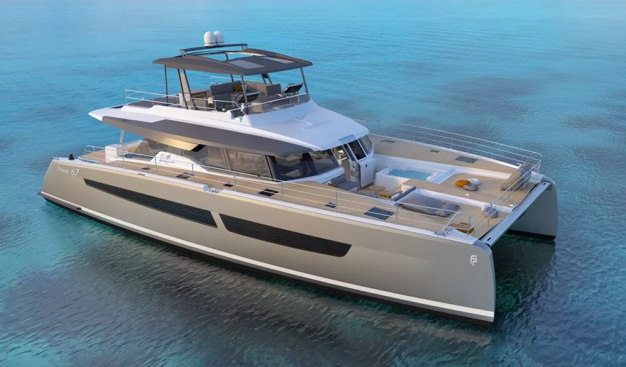 Моторная яхта Fountaine Pajot Power 67 - фото 1