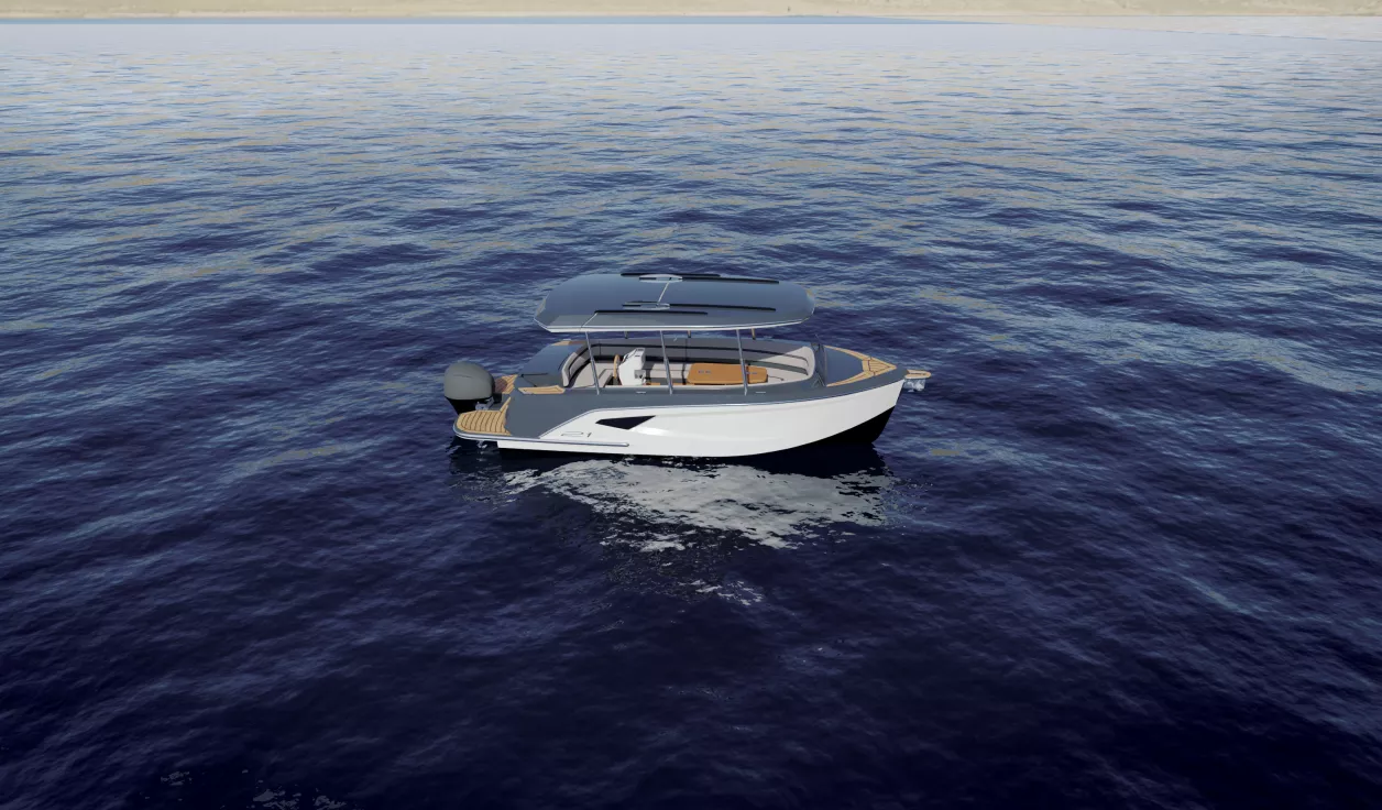 Катер Alfastreet Marine 21 Open Outboard - фото 1