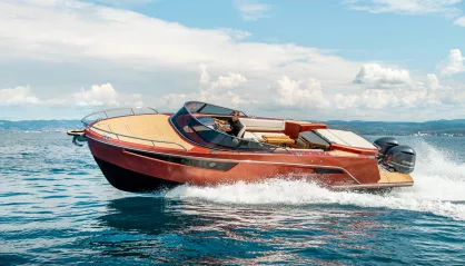 Alfastreet Marine 32 Cabin Outboard