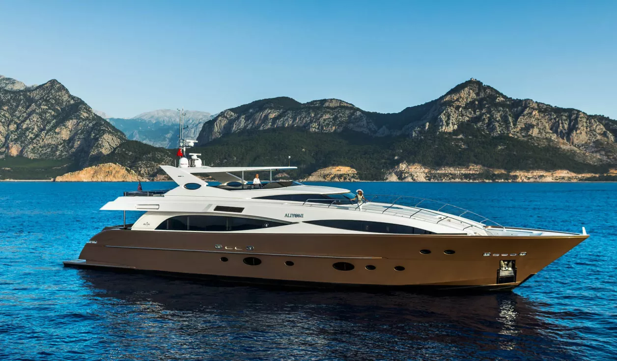 Моторная яхта Alia Yachts W 118 - фото 1