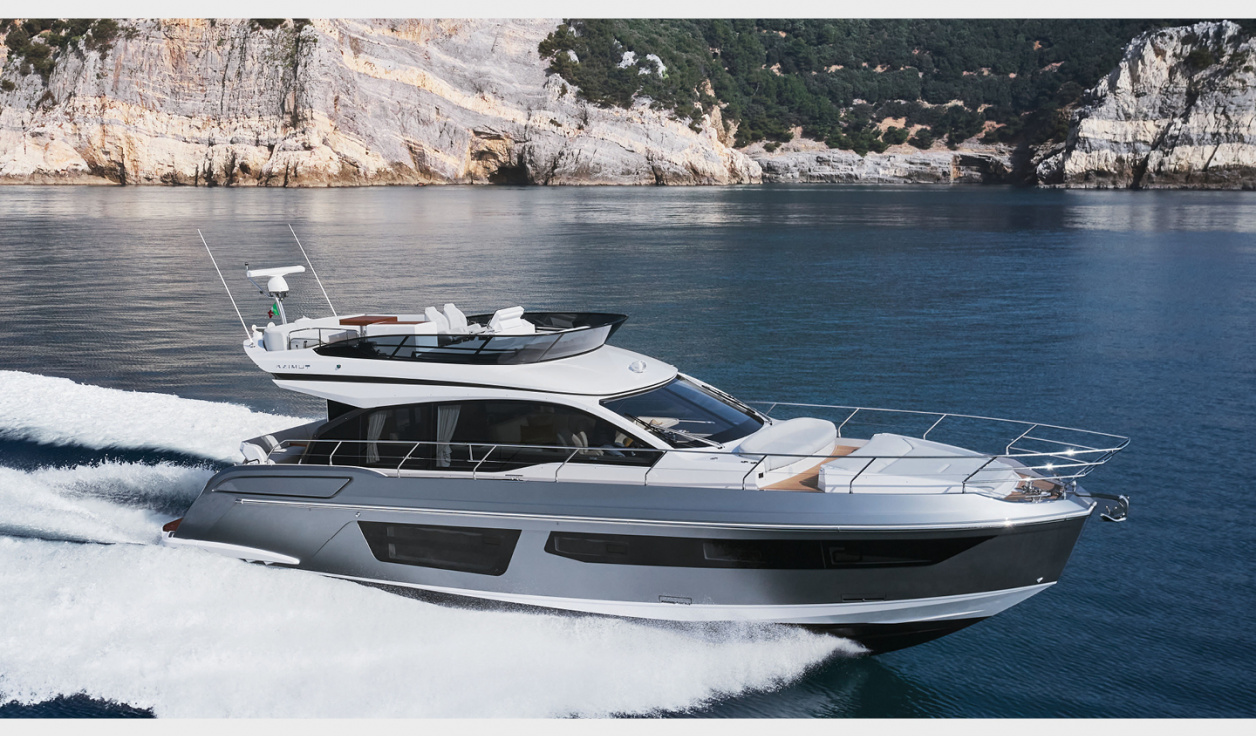 Моторная яхта Azimut 53 Flybrigde - фото 2