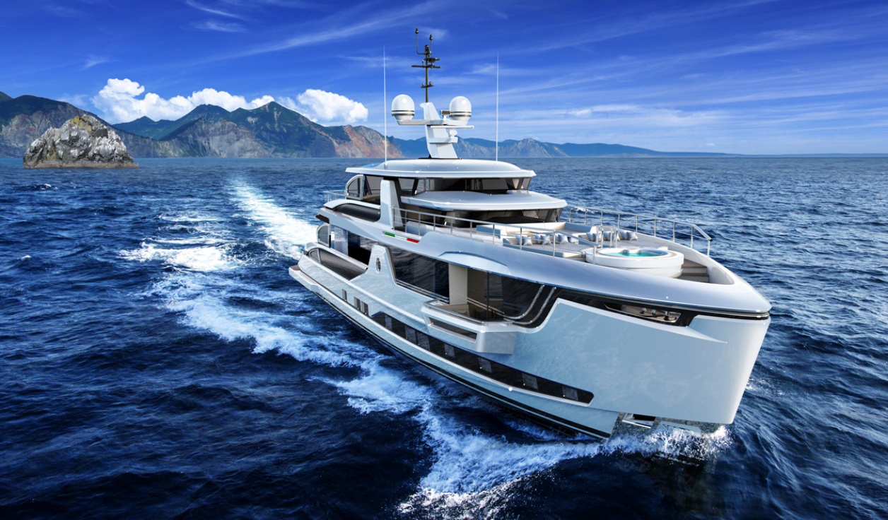 Моторная яхта Dynamiq G 350 - фото 1