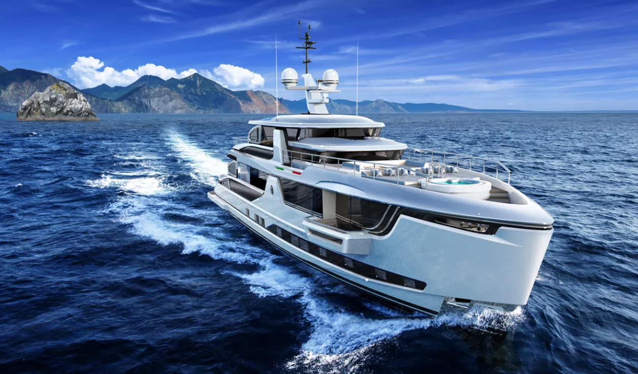 Моторная яхта Dynamiq G 350 - фото 1
