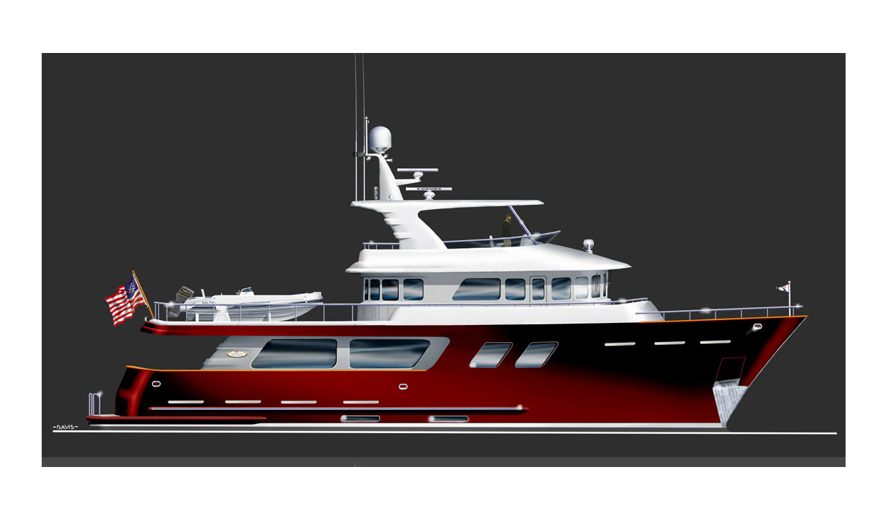 Моторная яхта Northern Marine 85 Tri-Deck - фото 1