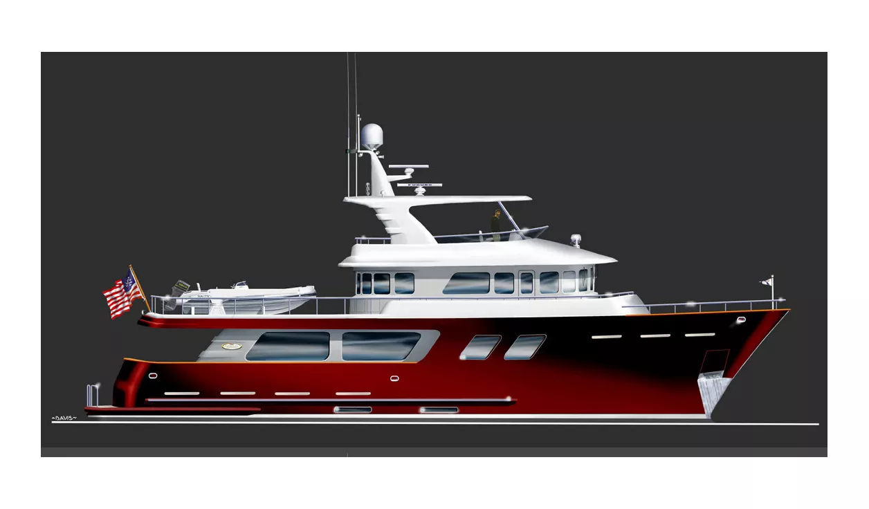 Моторная яхта Northern Marine 85 Tri-Deck - фото 1