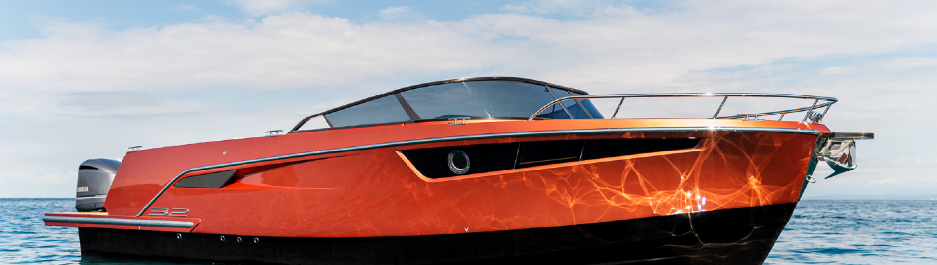 Катер Alfastreet Marine 32 Cabin Outboard - фото