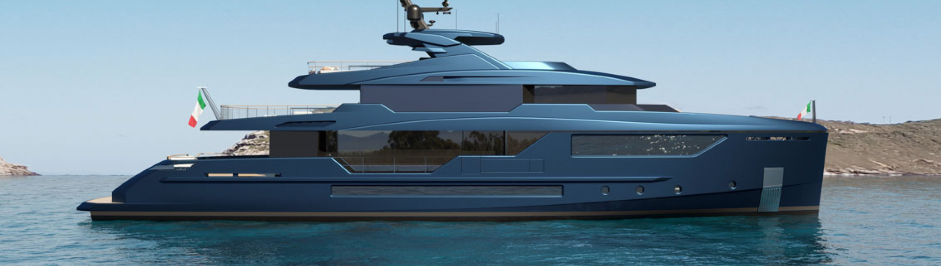 Моторная яхта Mondomarine Discovery 43 - фото