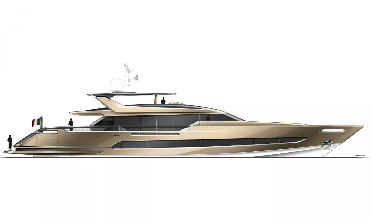 Моторная яхта Baglietto Superfast 41M - фото 2
