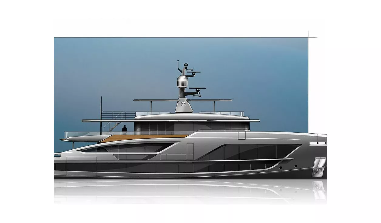 Моторная яхта Baglietto Custom 38M - фото 2
