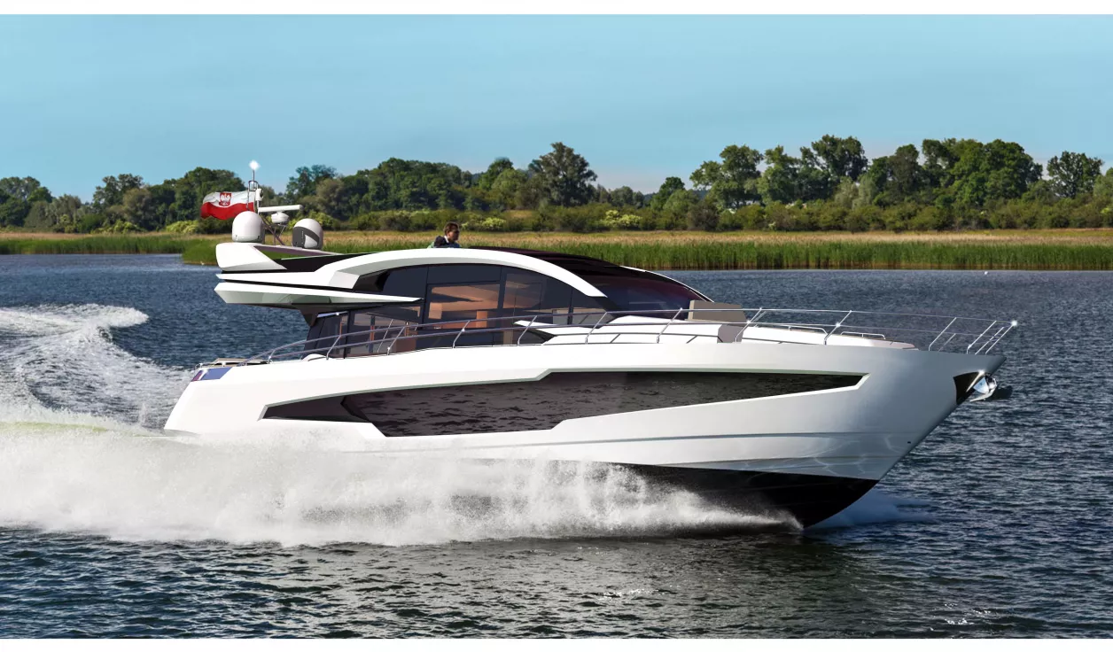 Моторная яхта Galeon 700 Skydeck - фото 1