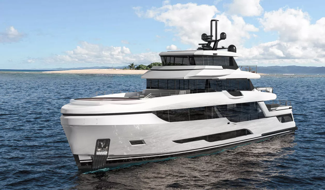 Моторная яхта Bering 120 - фото 1