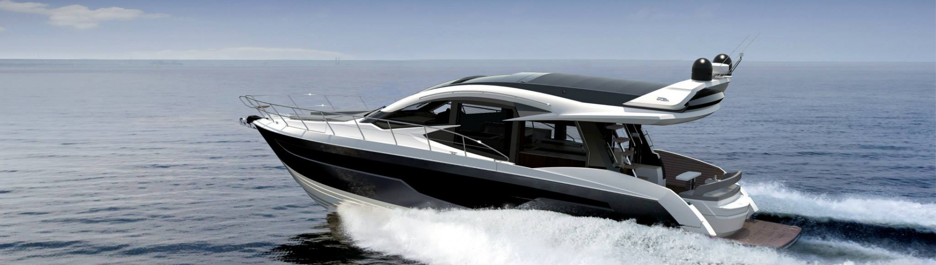 Моторная яхта Galeon 510 Skydeck - фото