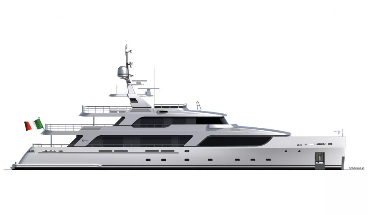 Моторная яхта Codecasa 43 – Hull C124 - фото 1