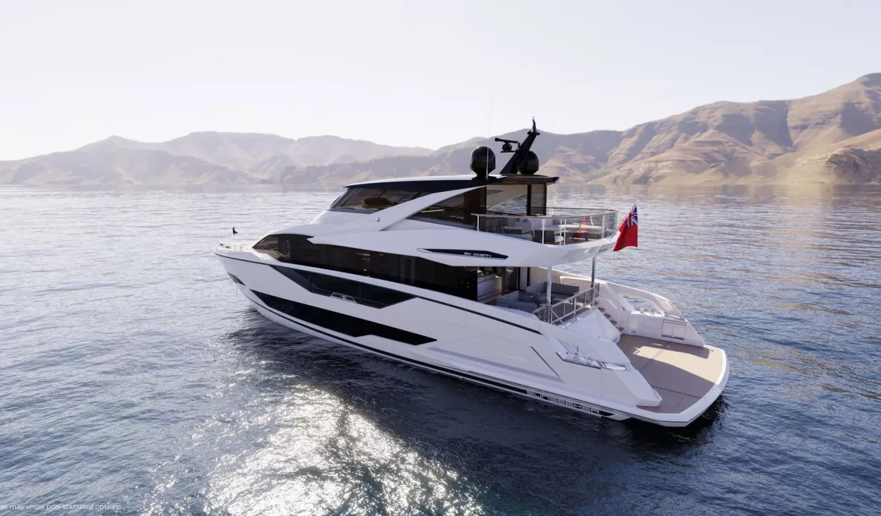 Моторная яхта Sunseeker 90 Ocean Enclosed - фото 2