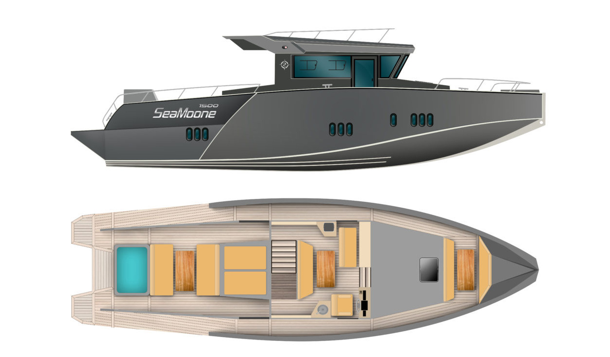 Катер SeaMoone SM1500 - фото 1