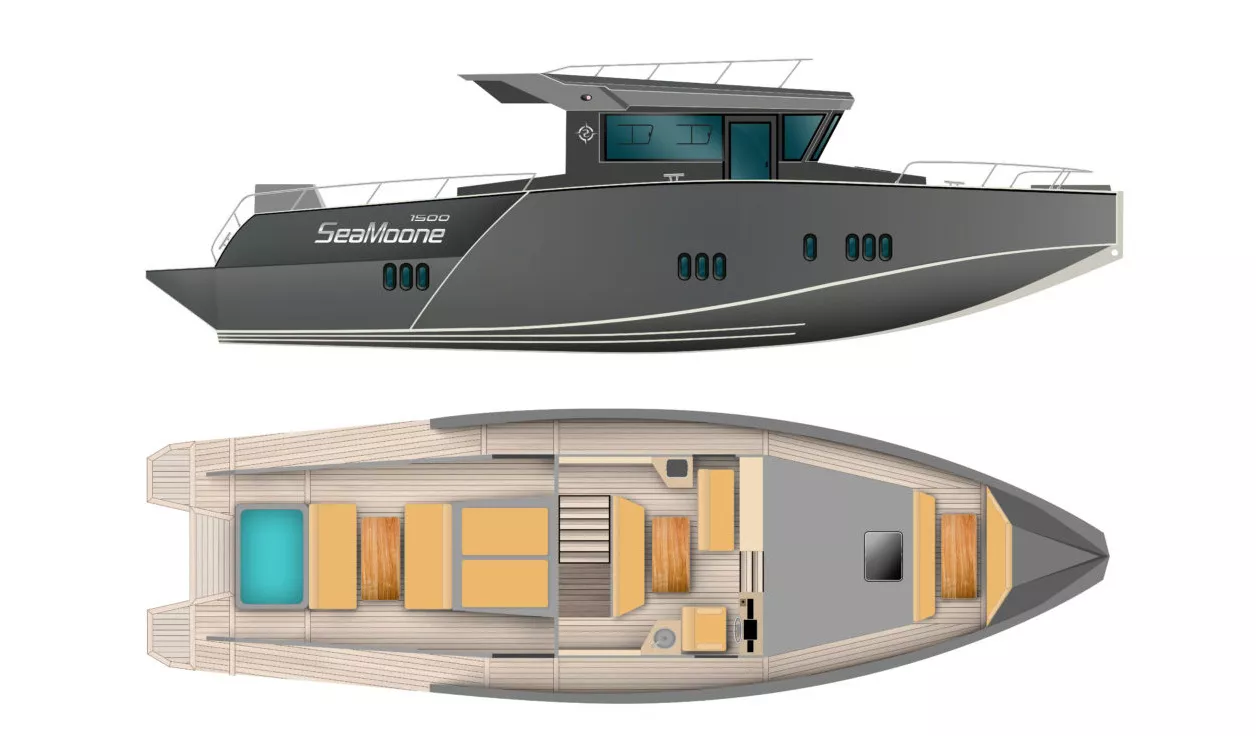 Катер SeaMoone SM1500 - фото 1