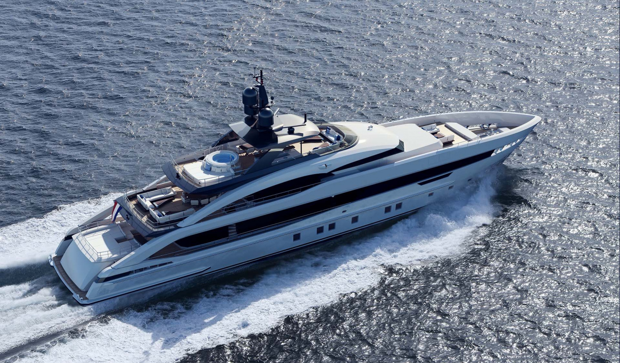 Моторная яхта Heesen 50000 Aluminium - фото 1