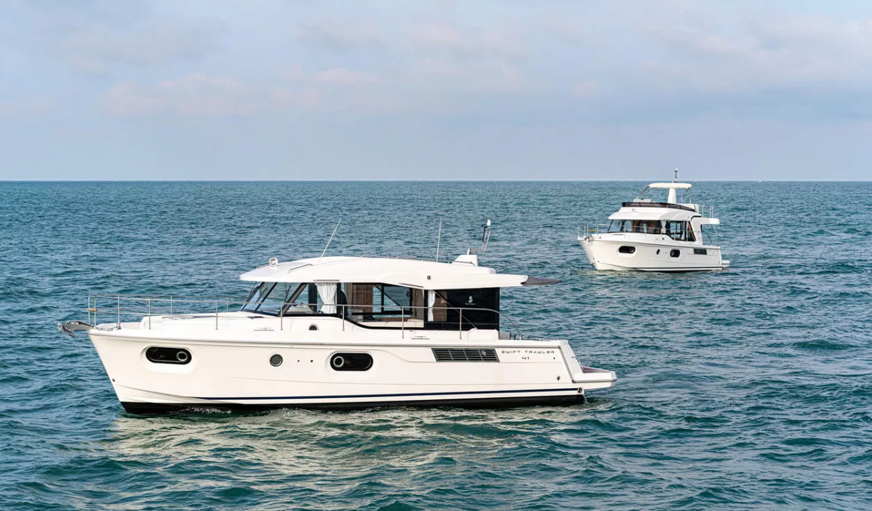 Моторная яхта Beneteau Swift Trawler 41 Sedan - фото 1