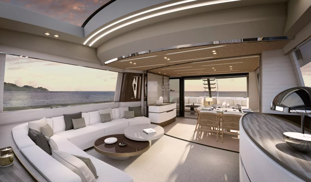 Моторная яхта Azimut Grande S10 - фото 2