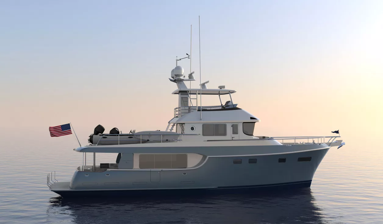 Моторная яхта Nordhavn 625 - фото 2